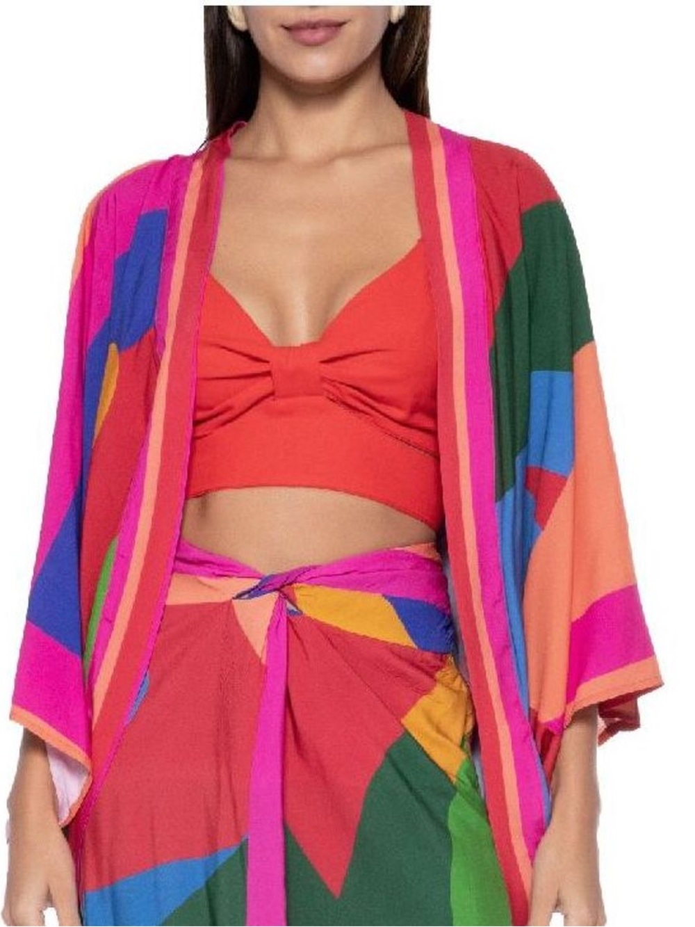 Farm Rio Women’s Multicolor Kimono shrug